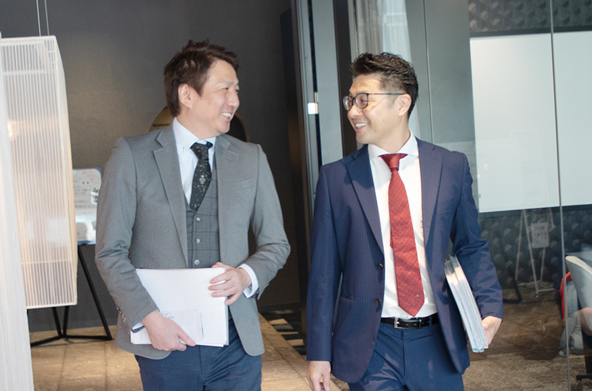 お客様のメリットのために横のつながりを強くする